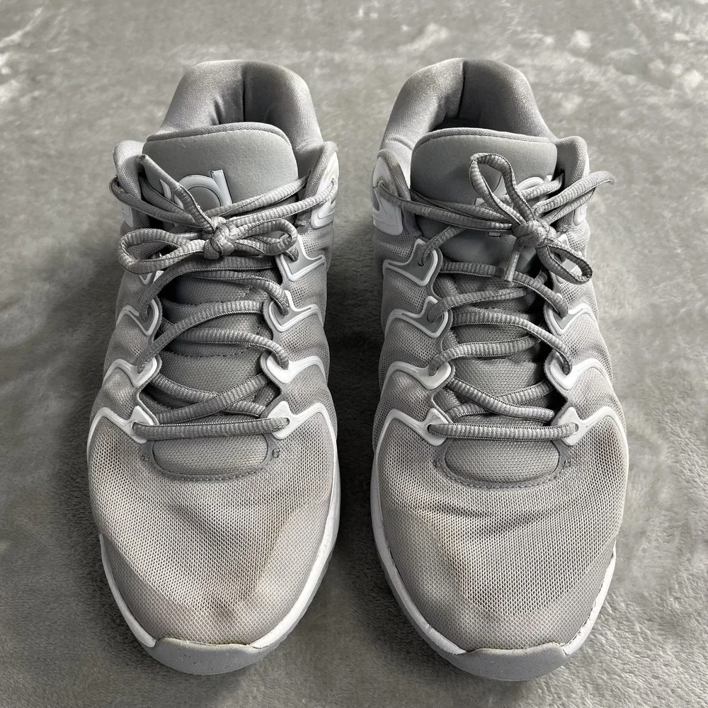 Nike KD Shoes Mens Size 11 Gray Kevin Durant‎ Mesh Basketball Sneakers Athletic